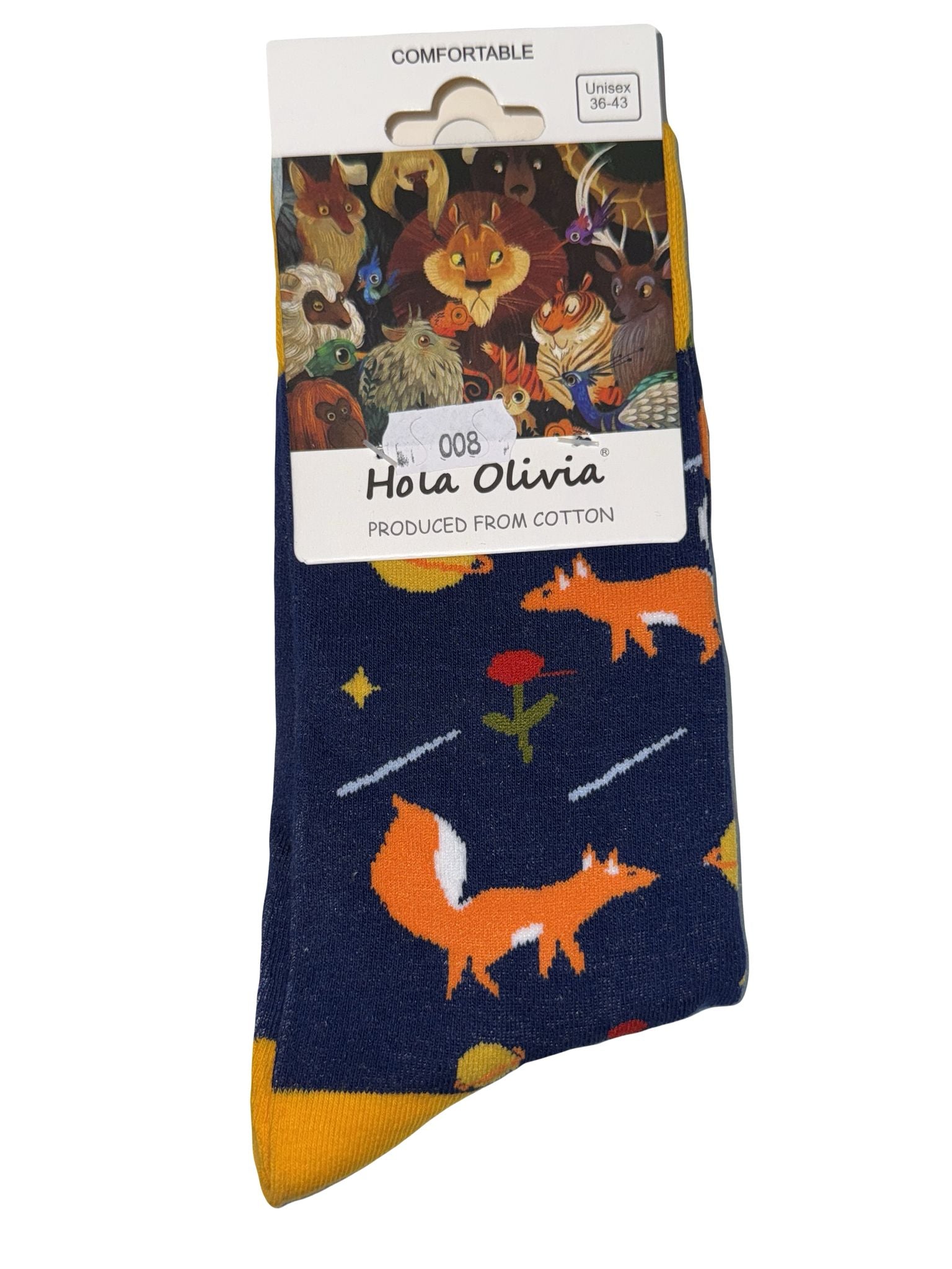 Socken - Fuchs - Unisex (Gr. 36-43) Model 8